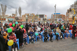 خیابان‌های اردبیل مملو از دعای فرج/مردم غرق در شادی میلاد نور شدند