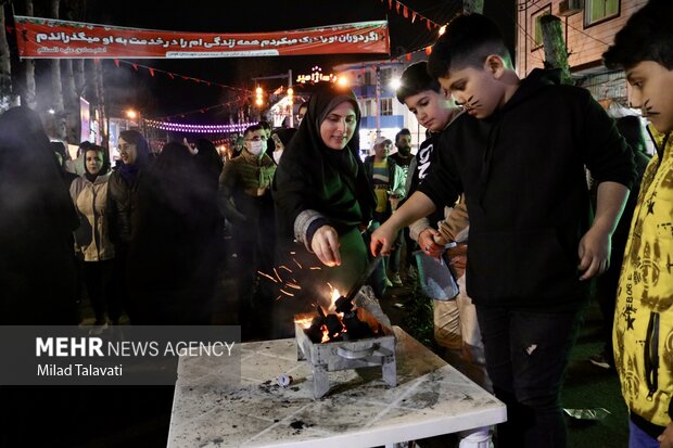 جشن نیمه شعبان در فومن