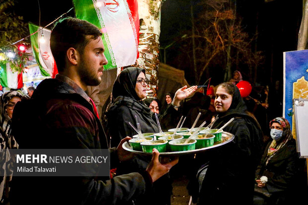 جشن نیمه شعبان در فومن