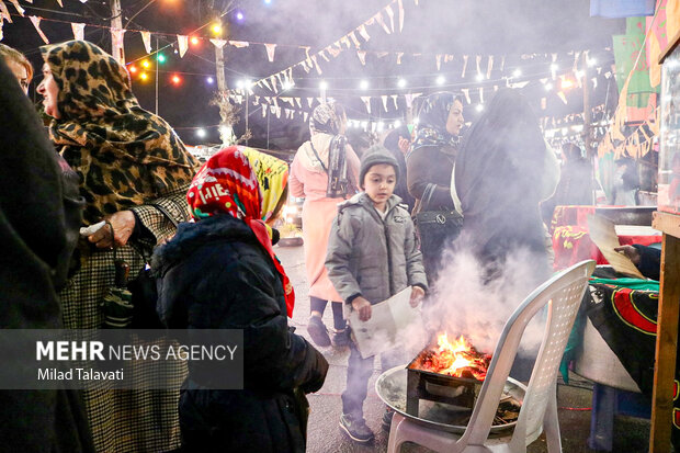 جشن نیمه شعبان در فومن