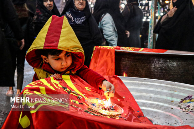 جشن نیمه شعبان در فومن