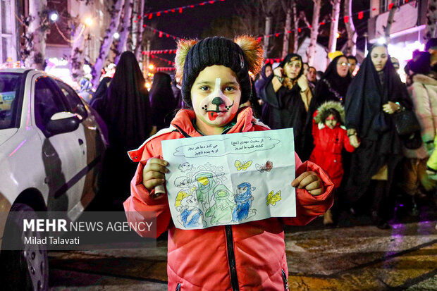 جشن نیمه شعبان در فومن