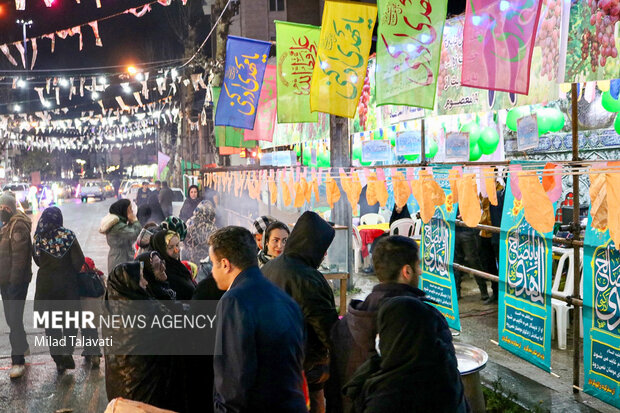 جشن نیمه شعبان در فومن