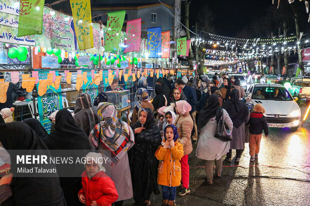 جشن نیمه شعبان در فومن