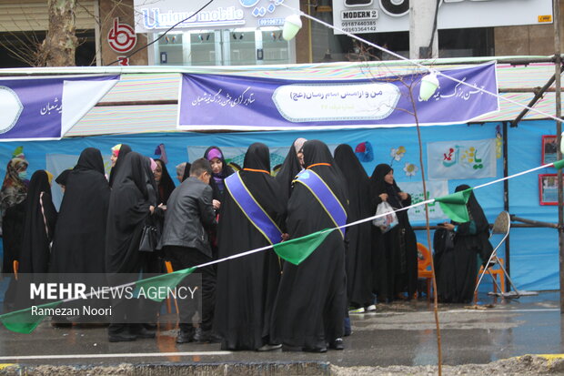 جشن ۱۰ ساعته نیمه شعبان در ایلام