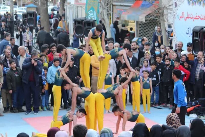 سنگ تمام ملایری‌ها در جشن بزرگ میلاد سراسر سعادت منجی عالم بشریت