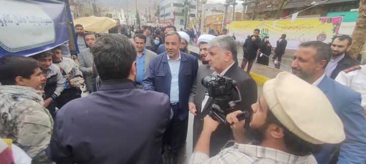 استاندار ایلام از محل برگزاری جشن ۱۰ساعته نیمه شعبان بازدید کرد