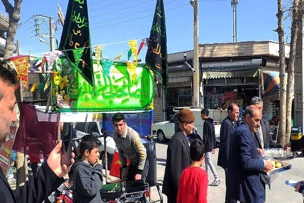 روستانشینان گلستان میلاد امام زمان (عج) را جشن گرفتند