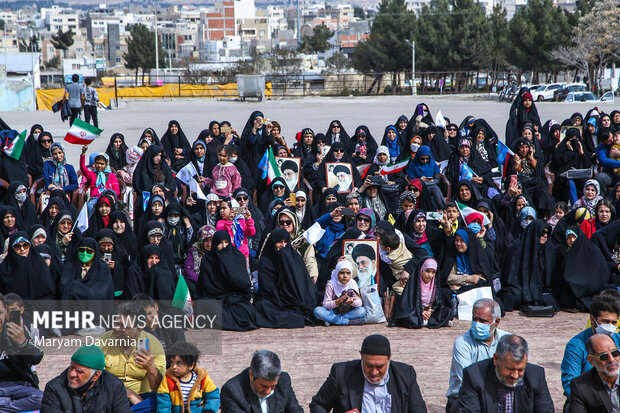 همایش پیاده‌روی نیمه شعبان در بجنورد