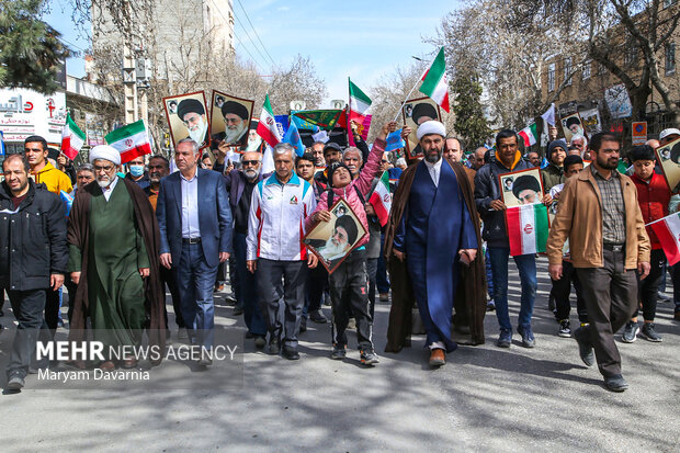 همایش پیاده‌روی نیمه شعبان در بجنورد