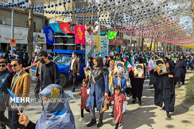 همایش پیاده‌روی نیمه شعبان در بجنورد