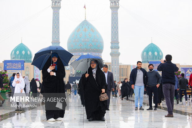 ۳میلیون و ۵۰۰ هزار زائر نیمه شعبان در مسجد جمکران حضور یافتند