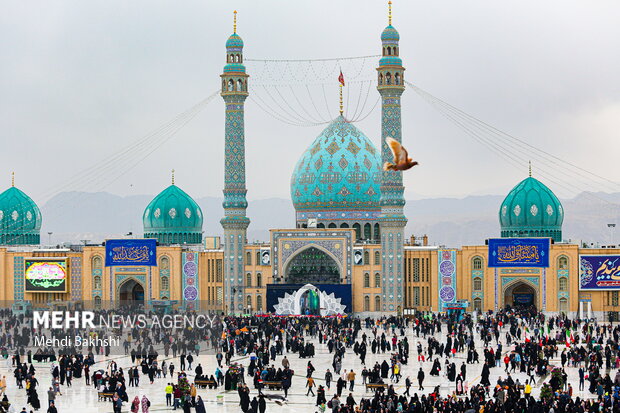 برپایی آئین جزءخوانی قرآن طی ماه رمضان در مسجد جمکران