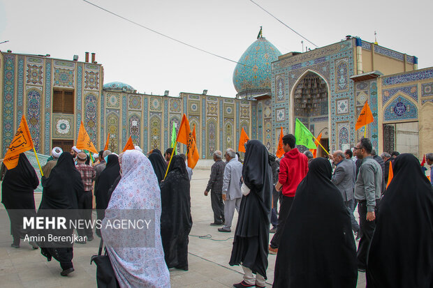 شادپیمایی میلاد امام زمان(عج) در شیراز