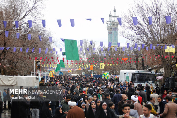 ہمدان میں امام زمانہ (عج) کے منتظرین کا اجتماع
