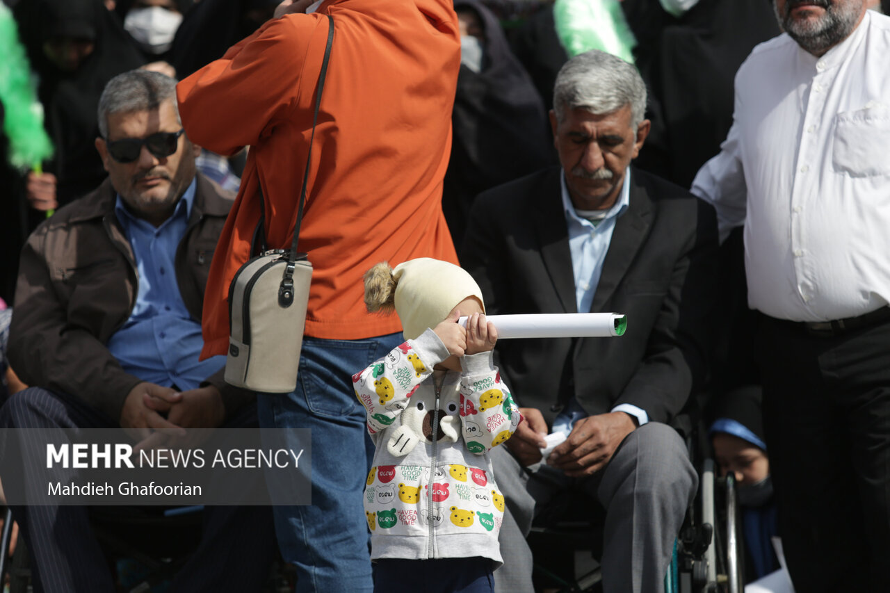 اجتماع «منتظران ظهور» در جوار حرم رضوی