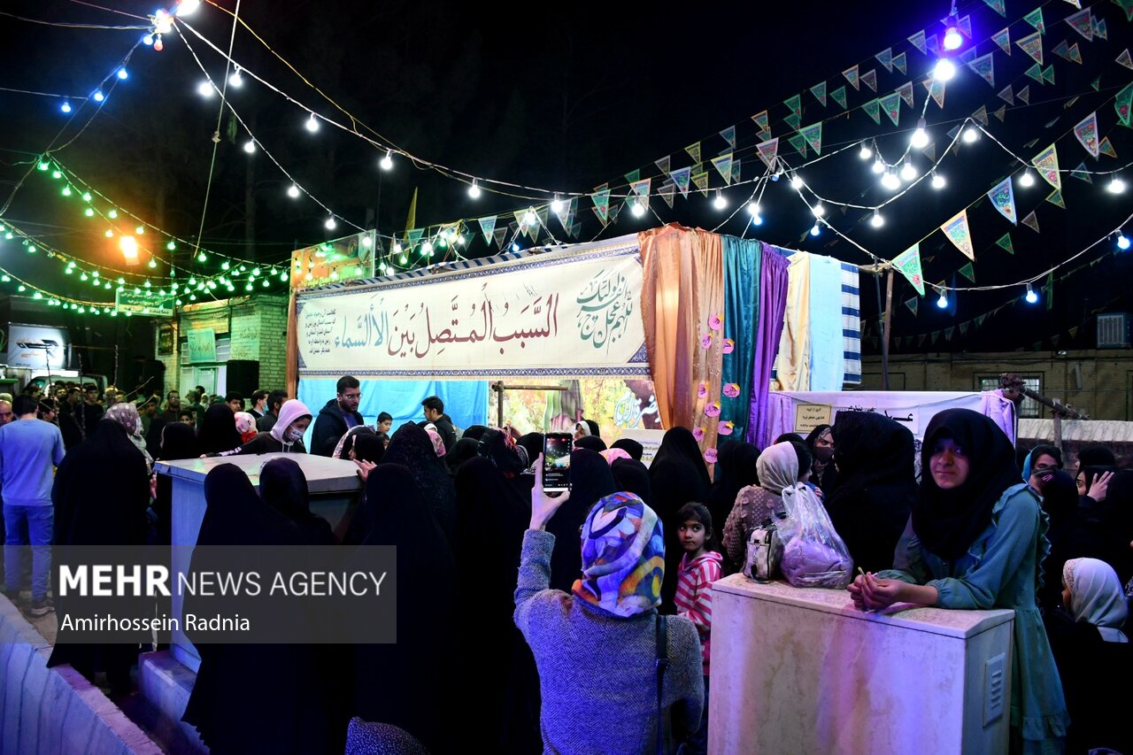 کار جمعی به عشق حضرت مهدی(عج)/ شاهرودیها سنگ تمام گذاشتند