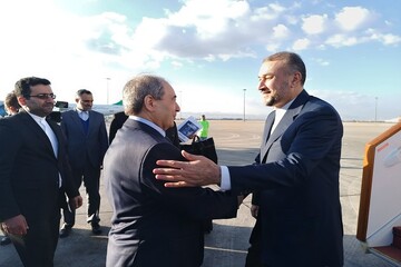 Dışişleri Bakanı Emir Abdullahiyan Şam'a gitti
