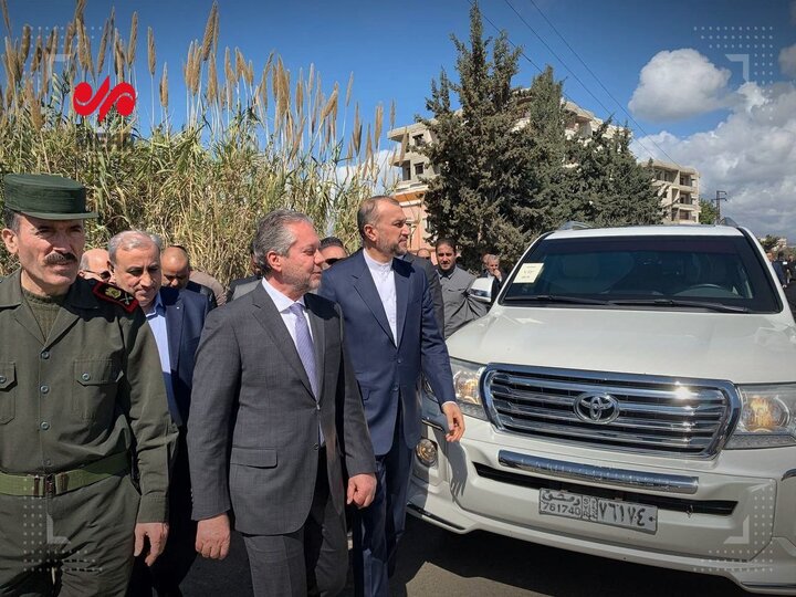 FM Amir-Abdollahian visits quake-hit Latakia on Syria visit
