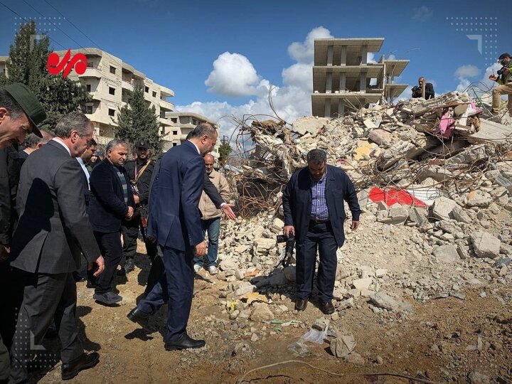 FM Amir-Abdollahian visits quake-hit Latakia on Syria visit
