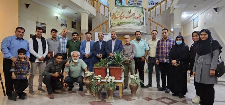 دفتر انجمن خبرنگاران  شهرستان گناوه افتتاح شد