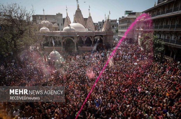 جشنواره رنگ‌ها در هند