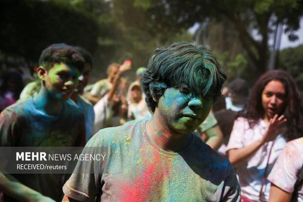 جشنواره رنگ‌ها در هند