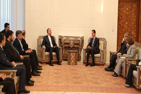 Assad appreciates Iran's assistance to quake-hit Syrians