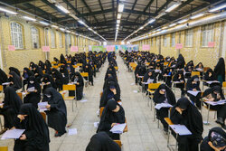 دنیائے اسلام کی خواتین کے لیے سب سے بڑے دینی تعلیمی ادارے جامعة الزہراء﴿س﴾ کا انٹری ٹیسٹ، تصاویر