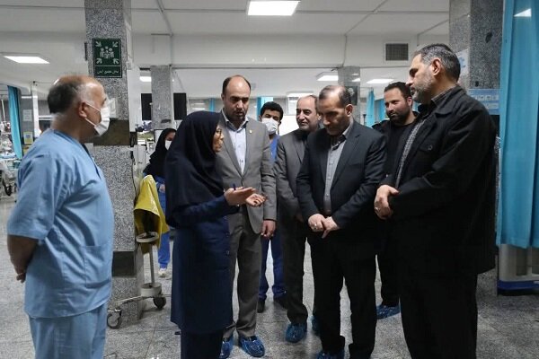استاندار کرمانشاه از بیمارستان امام خمینی(ره) بازدید کرد