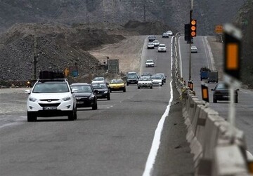 ترافیک سنگین در آزادراه قزوین –کرج