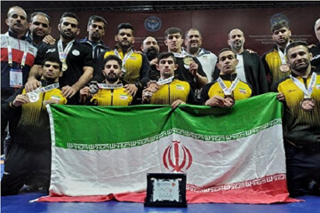 Iran finishes 2nd in Asian deaf freestyle wresting event