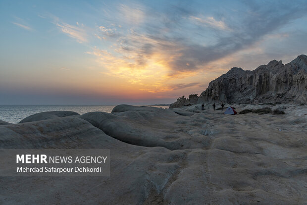 مُکسَر، زیباترین ساحل صخره ای خلیج فارس