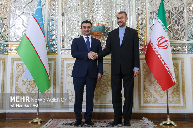 دیدار سرپرست وزارت خارجه ازبکستان با امیرعبداللهیان 7