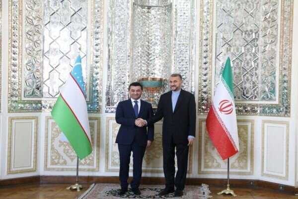 Amir-Abdollahian holds talks with Uzbek acting FM in Tehran