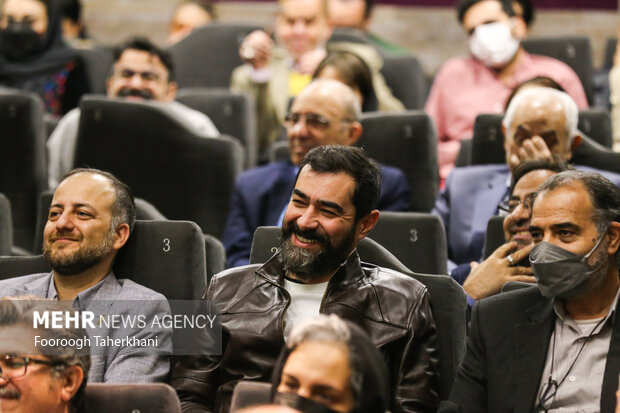 شهاب حسینی،بازیگر و کارگردان سینما درمراسم تودیع منوچهر شاهسواری و معارفه مرضیه برومند مدیرعامل جدید خانه سینماحضور دارد
