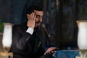 مراسم چهارپایه خوانی عصر شهادت امام رضا(ع) در حرم رضوی