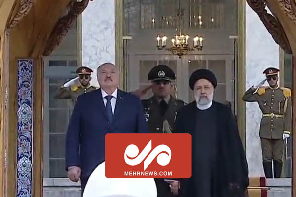 Belarus Cumhurbaşkanı Lukaşenko, resmi törenle karşılandı Belarus Cumhurbaşkanı Lukaşenko, resmi törenle karşılandı