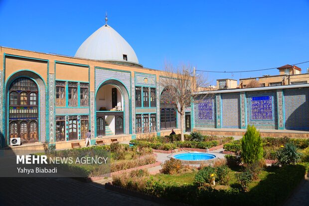 مرمت و ساماندهی تکیه معاونالملک در کرمانشاه