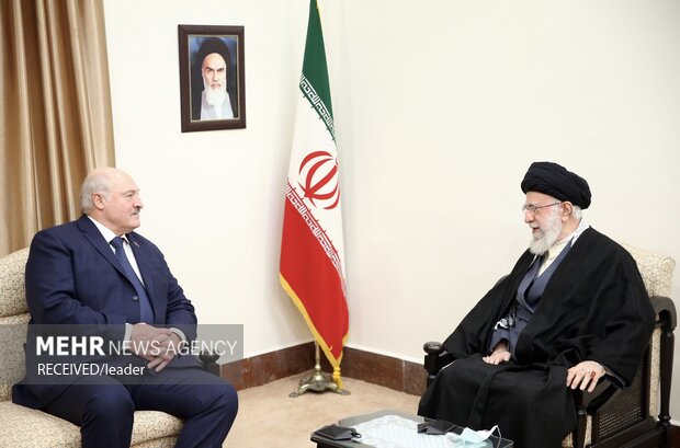 Leader's meeting with Lukashenko