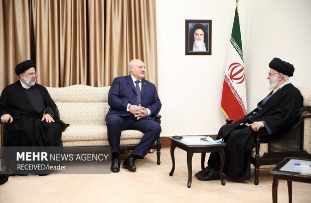 Leader's meeting with Lukashenko