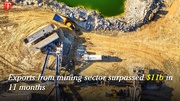 Exports from mining sector surpassed $11b in 11 months