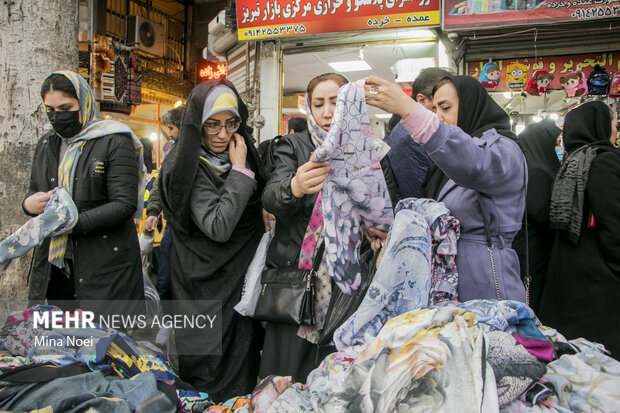 Tabriz Bazar ahead of Nowruz