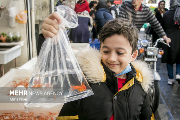 نرم نرمک میرسد اینک بهار/ حال و هوای نوروزی بازار تبریز