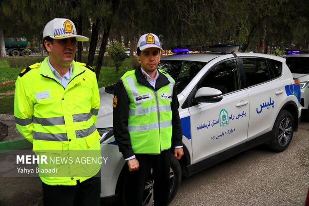 حضور مستمر تیمهای کنترل نامحسوس پلیس راه کرمانشاه در طرح نوروزی