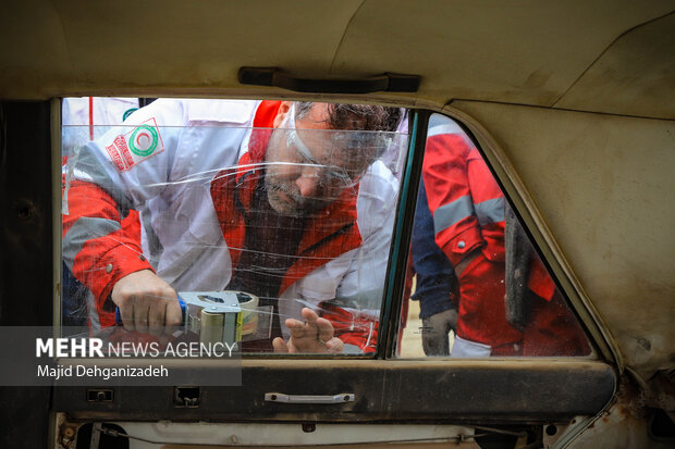 آماده سازی امدادگران هلال احمر برای سفرهای نوروزی