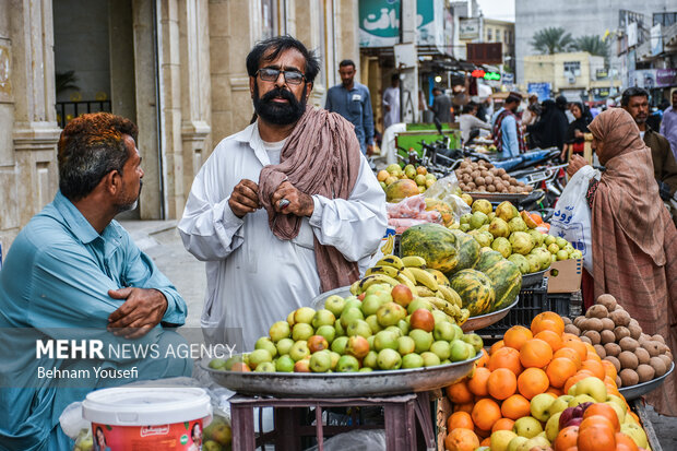 بازار شب عید بلوکان چابهار
