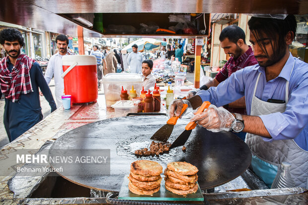 بازار شب عید بلوکان چابهار