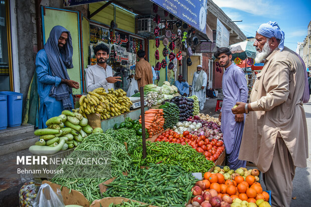 بازار شب عید بلوکان چابهار