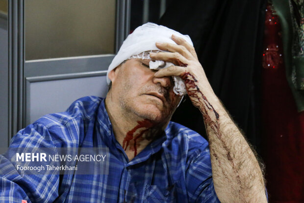 ۹۷ مصدوم و ۱ کشته نتیجه چهارشنبه آخر سال در قزوین